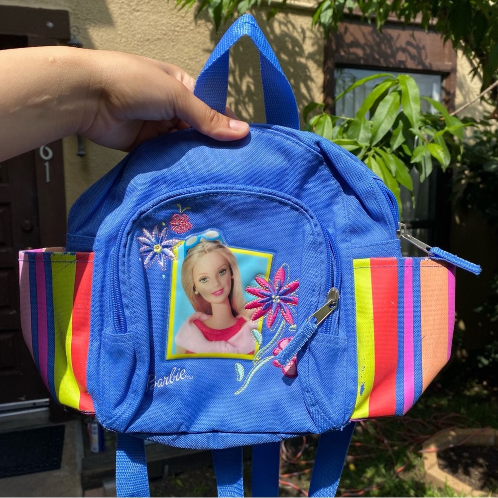 barbie y2k mini backpack
